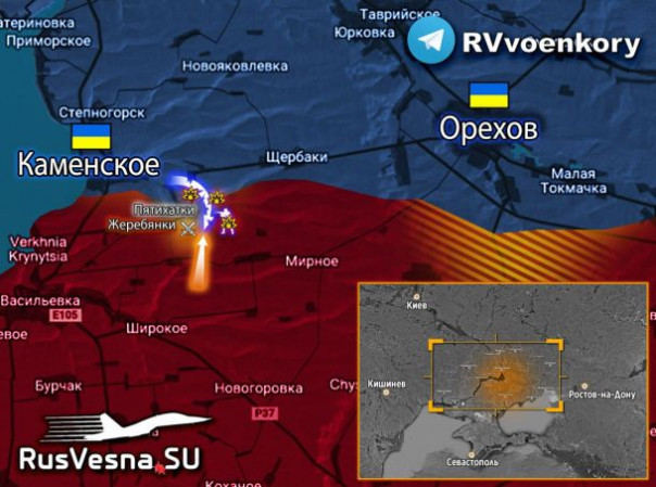Бойня у Пятихатки: батальон ВСУ пошёл на прорыв фронта и попал в огненный мешок на Запорожском фронте. Сводка по ситуации на фронте.