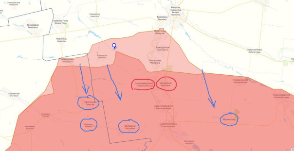 Об основных моментах в ходе специальной военной операции РФ на территории бывшей Украины на вечер 09.07.2023