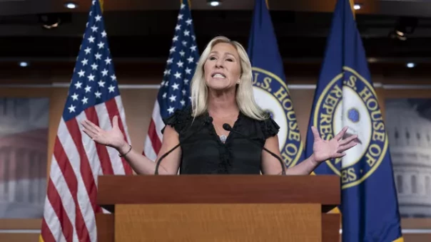 Конгрессвумен Грин: не нужно финансировать гибель украинцев ради того, чтобы ВПК набил свои карманы