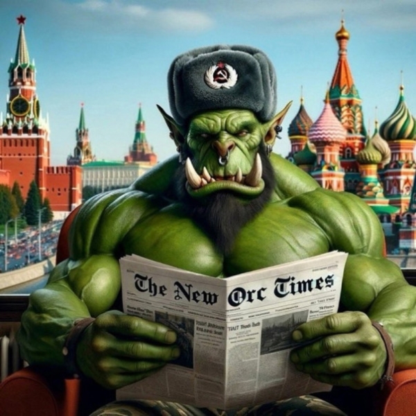 Украинцы вывели в тренды Твиттера хэштег #NewOrcTimes.