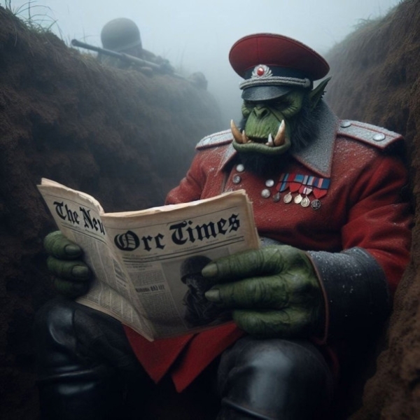 Украинцы вывели в тренды Твиттера хэштег #NewOrcTimes.