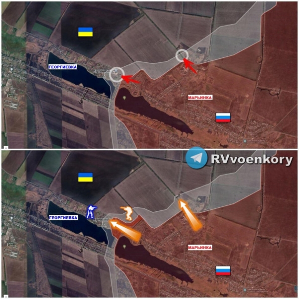 В Рождество армия России продвинулась с боями, вернув контроль над храмами Святого Георгия и Всех Святых в Георгиевке