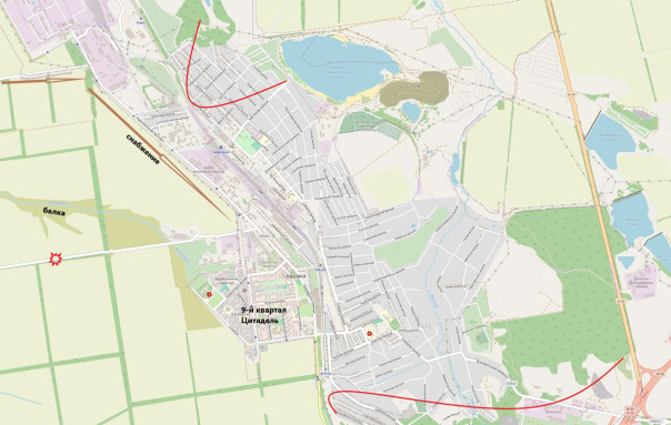 Авдеевка и Новомихайловка - короткая блиц-​подсветка. В Авдеевке между струек, в Новомихайловке - через пепел и прах