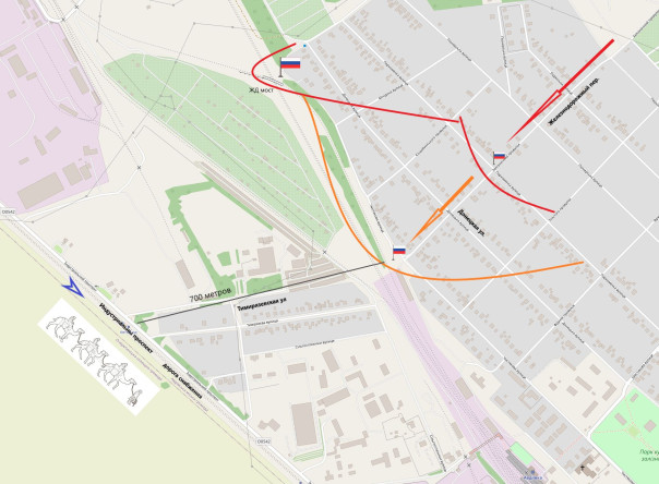 Авдеевка и Новомихайловка - короткая блиц-​подсветка. В Авдеевке между струек, в Новомихайловке - через пепел и прах