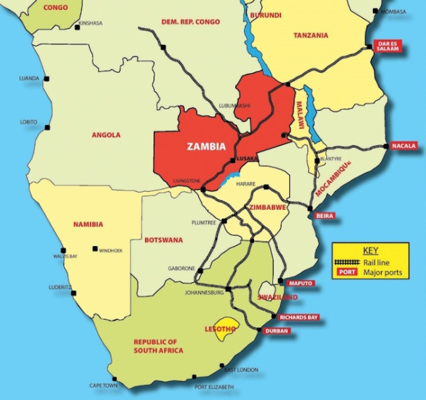 Центральная Восточная Африка: железные дороги &ndash; как предвестие битвы за ресурсы