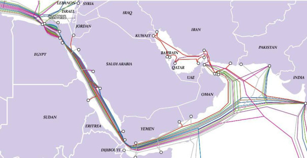Цифровой раскол мира в руках у хуситов &mdash; если они продолжат в том же духе, то связь между континентами может быть потеряна
