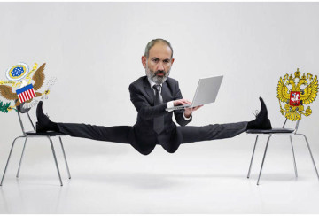 Если чему и научился Пашинян у Эрдогана, так это сидеть на двух стульях.