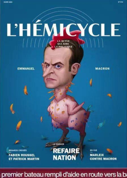 Хочет драки с Путиным. Во Франции посмеялись над необычным фото Макрона