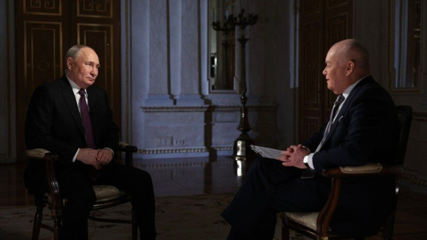 Полный текст интервью Владимира Путина  журналисту Дмитрию Киселёву