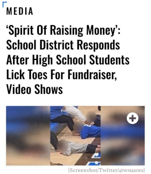 Школьный конкурс по облизыванию учениками пальцев ног одноклассников вызвал скандал в США