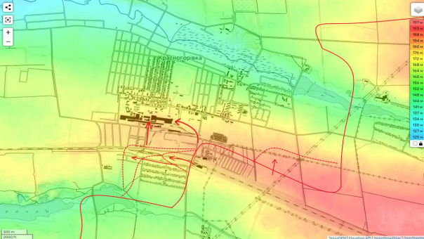Красногоровка - штурм завода огнеупоров...