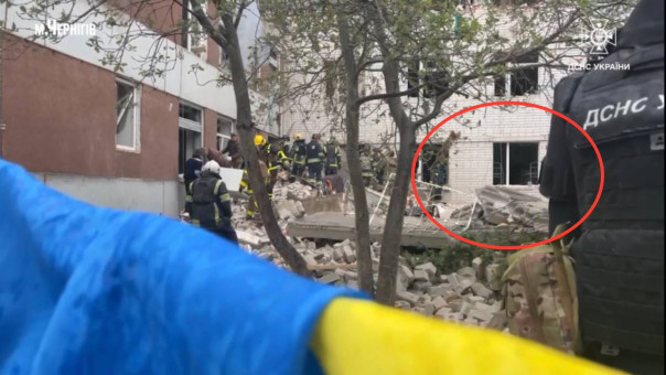 МЧС Украины подтвердило ювелирный удар по располаге в Чернигове