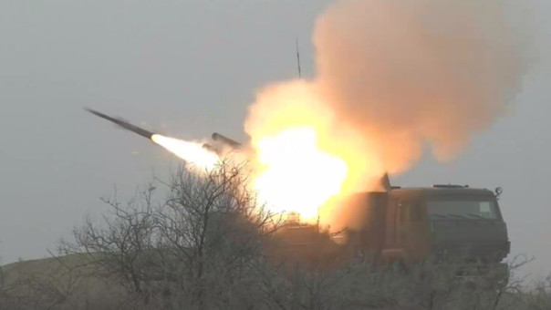 Русская ПВО сбила 14 снарядов РСЗО Vampire над территорией Белгородской области