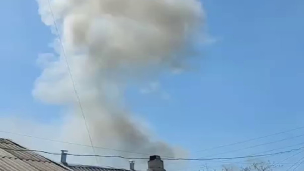 Удар по Луганску