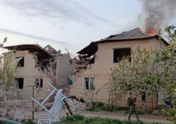 Удар по Луганску