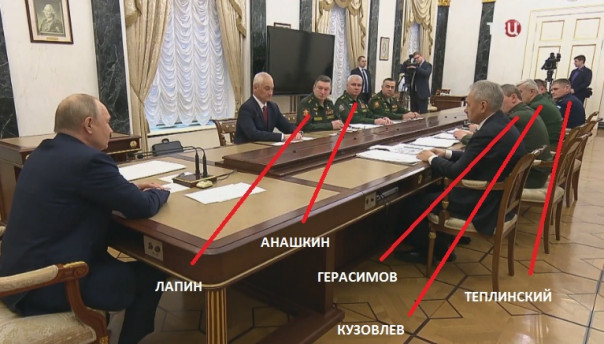 Инсайд из Кремля. Генералы Герасимов и Теплинский помирились. Генерал Лапин искупил. Генералы Кузовлев и Анашкин есть в природе