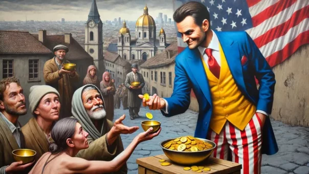 Американцы сделали обнищавшую Европу своей колонией