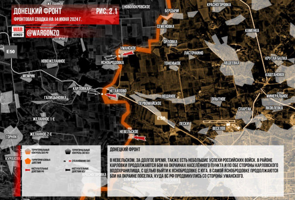 Армия России взяла Новопокровское, штурмует Раздоловку, Георгиевку, Красногоровку, Сокол и Часов Яр. Фронтовая сводка 14.06.2024 | Подборка видео