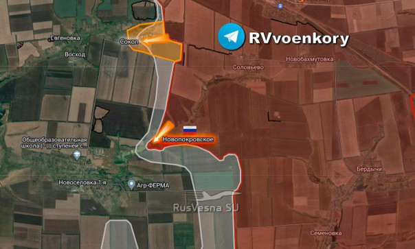 Армия России взяла Новопокровское, штурмует Раздоловку, Георгиевку, Красногоровку, Сокол и Часов Яр. Фронтовая сводка 14.06.2024 | Подборка видео