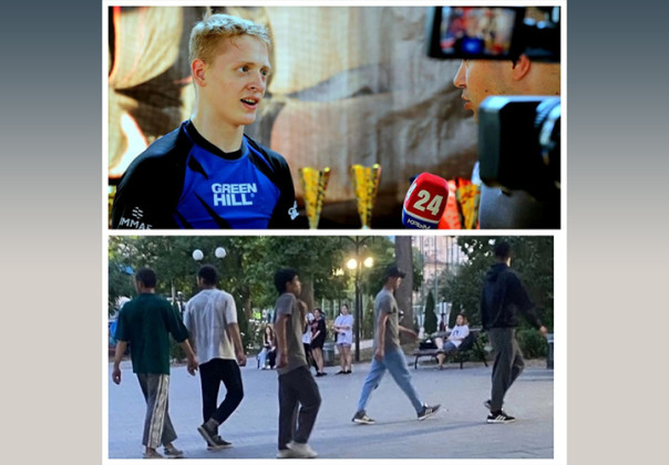 Москва, Одинцово. Расправа  прямо на проезжей части