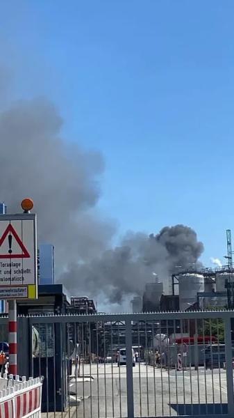 На крупнейшем химическом заводе в Германии прогремел взрыв