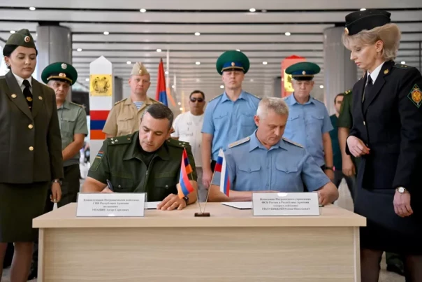 Российские пограничники покинули ереванский аэропорт Звартноц