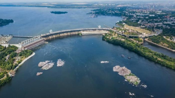 Зачем украинским нацистам разрушение Киевской ГЭС?