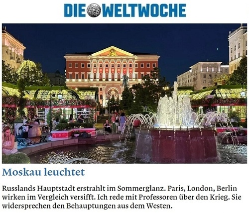 &laquo;Затмила Лондон и Париж&raquo;. Швейцарский журналист поразился красотой Москвы
