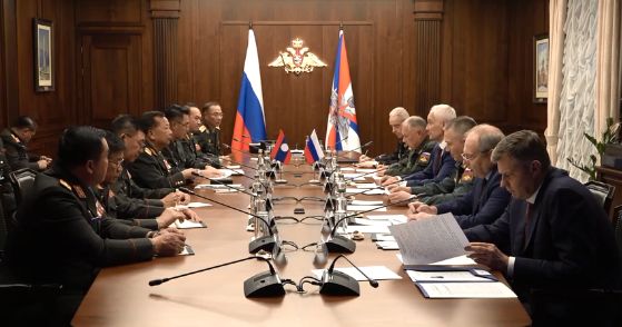 Министр обороны РФ провел переговоры с главами иностранных делегаций в рамках МВТФ &laquo;АРМИЯ-2024&raquo;