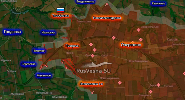 &laquo;Отважные&raquo; освободили Тимофеевку и вошли в Желанное!