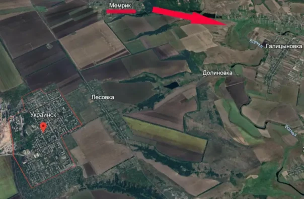 Российские войска подошли к населённому пункту Сухой Яр. 4,5 км от Покровска!