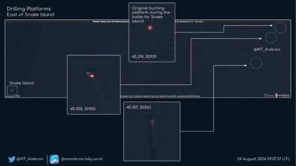 ВСУ подожгли в Черном море ещё одно месторождение, которое обеспечивало Крым газом