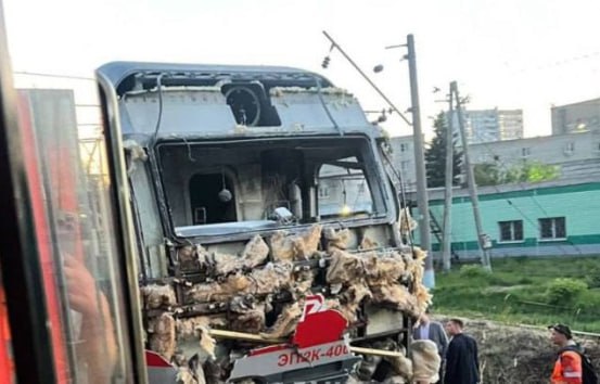 За две тысячи долларов сожгли электровоз