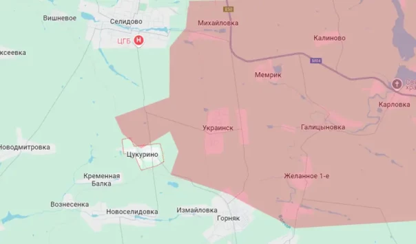 О вхождении армии России в Цукурино на западе ДНР