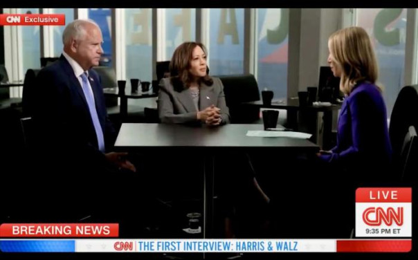 Почему Камала Харрис перестала хохотать?