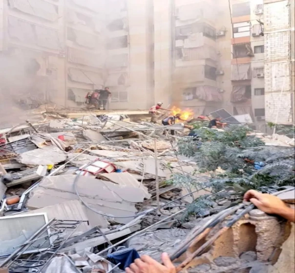 ВВС армии обороны Израиля нанесли новые удары по пригороду Бейрута