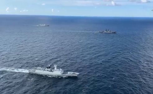 Корабли России и Китая отработали противолодочные задачи в ходе совместного патрулирования в Азиатско-Тихоокеанском регионе