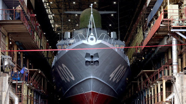 В США назвали российский корабль "Ржев" "зверем с ракетами"