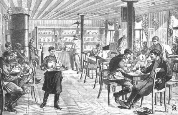 Как 200 лет назад на Руси кутили в ресторанах и трактирах