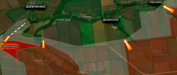 Армия России рвется к Покровску, взяв Новопустынку и штурмуя Шевченко