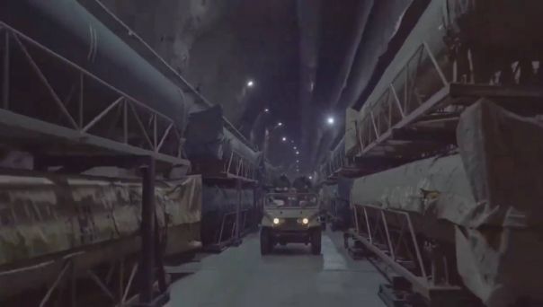 Подземный ракетный город показали на иранском ТВ