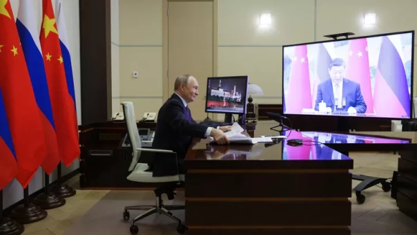 Путин и Си Цзиньпин обсудили Украину, Сирию, ситуацию на Ближнем Востоке и возможные контакты с США