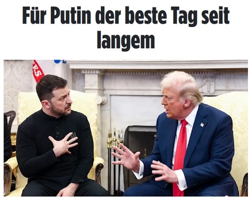 Лучший день Путина! В Германии шокированы провалом Зеленского в Вашингтоне