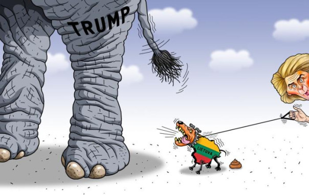 Злобный тон и полная невменяемость: Литва кусает Дональда Трампа