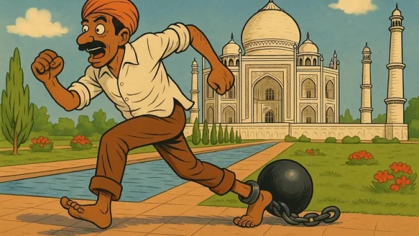 Индия хочет в золотой век, но гиря на ногах мешает