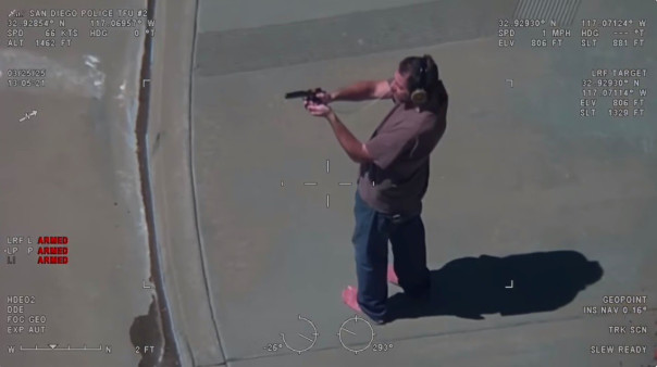 В Сан-Диего спецназ ликвидировал украинца, угрожавшего окружающим пистолетом