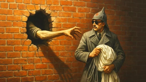 Буденовка и волочащийся парашют остаются главными приметами русских шпионов