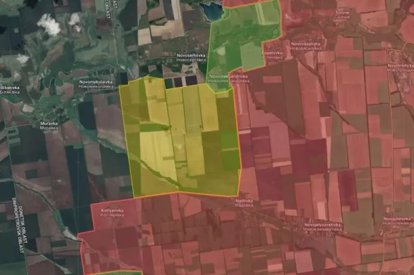 На фронте произошел сдвиг линии активных боевых действий вплотную к границе Днепропетровщины