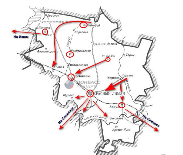 Срочная эвакуация ВСУ из Красного Лимана: причины и последствия. Объясняем подробно.