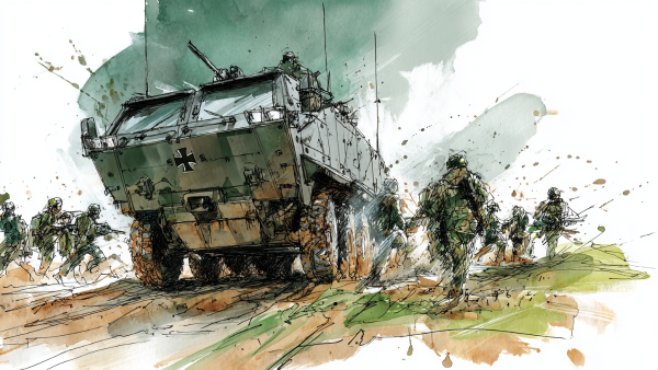 Германия интенсивно вооружается для фальшивой войны